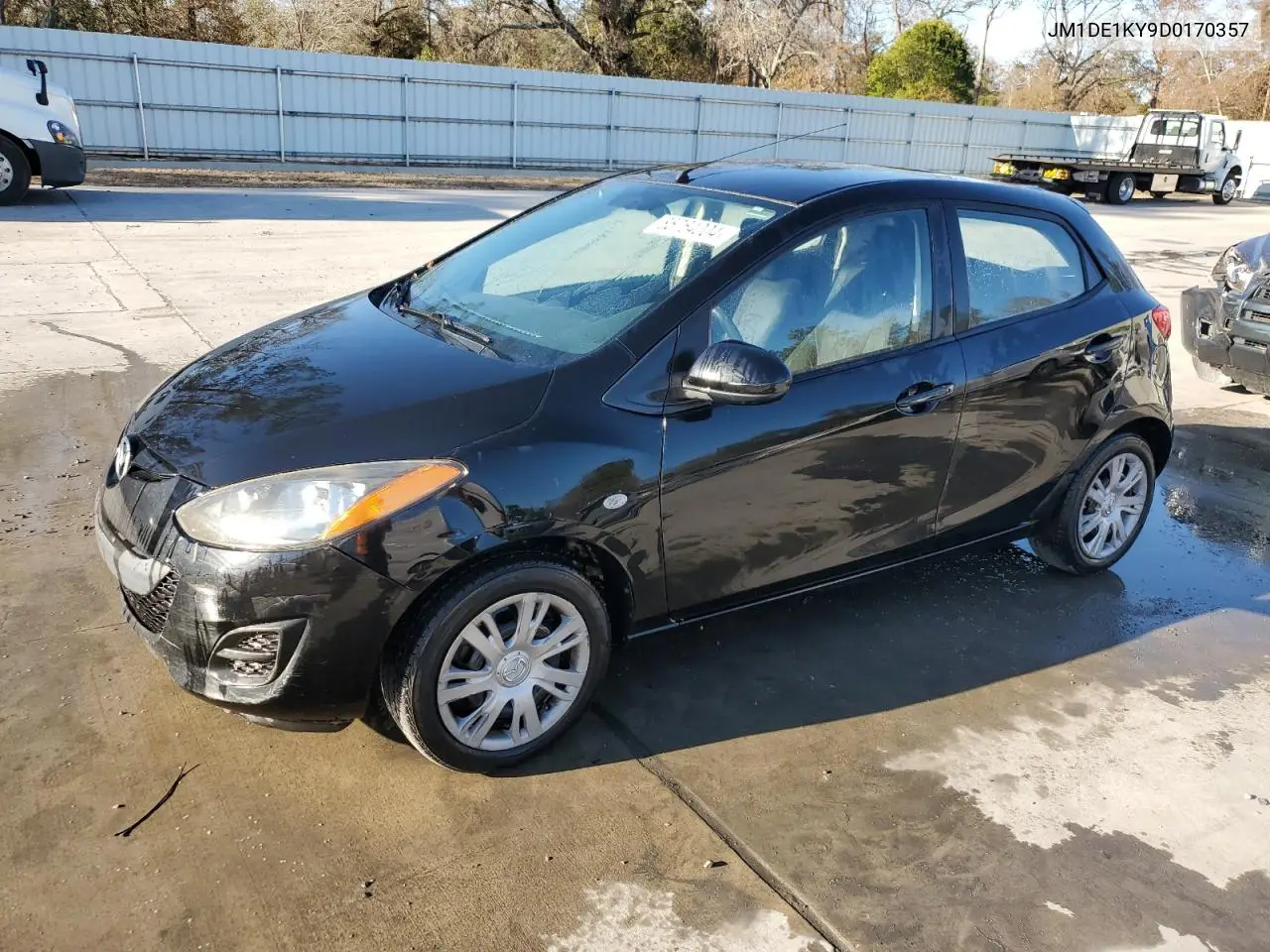 2013 Mazda Mazda2 VIN: JM1DE1KY9D0170357 Lot: 57181406