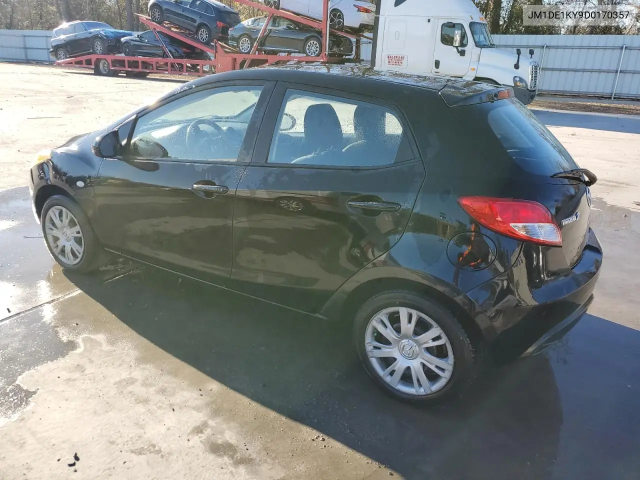 2013 Mazda Mazda2 VIN: JM1DE1KY9D0170357 Lot: 57181406