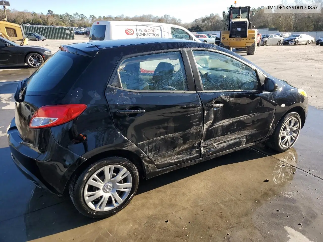 2013 Mazda Mazda2 VIN: JM1DE1KY9D0170357 Lot: 57181406