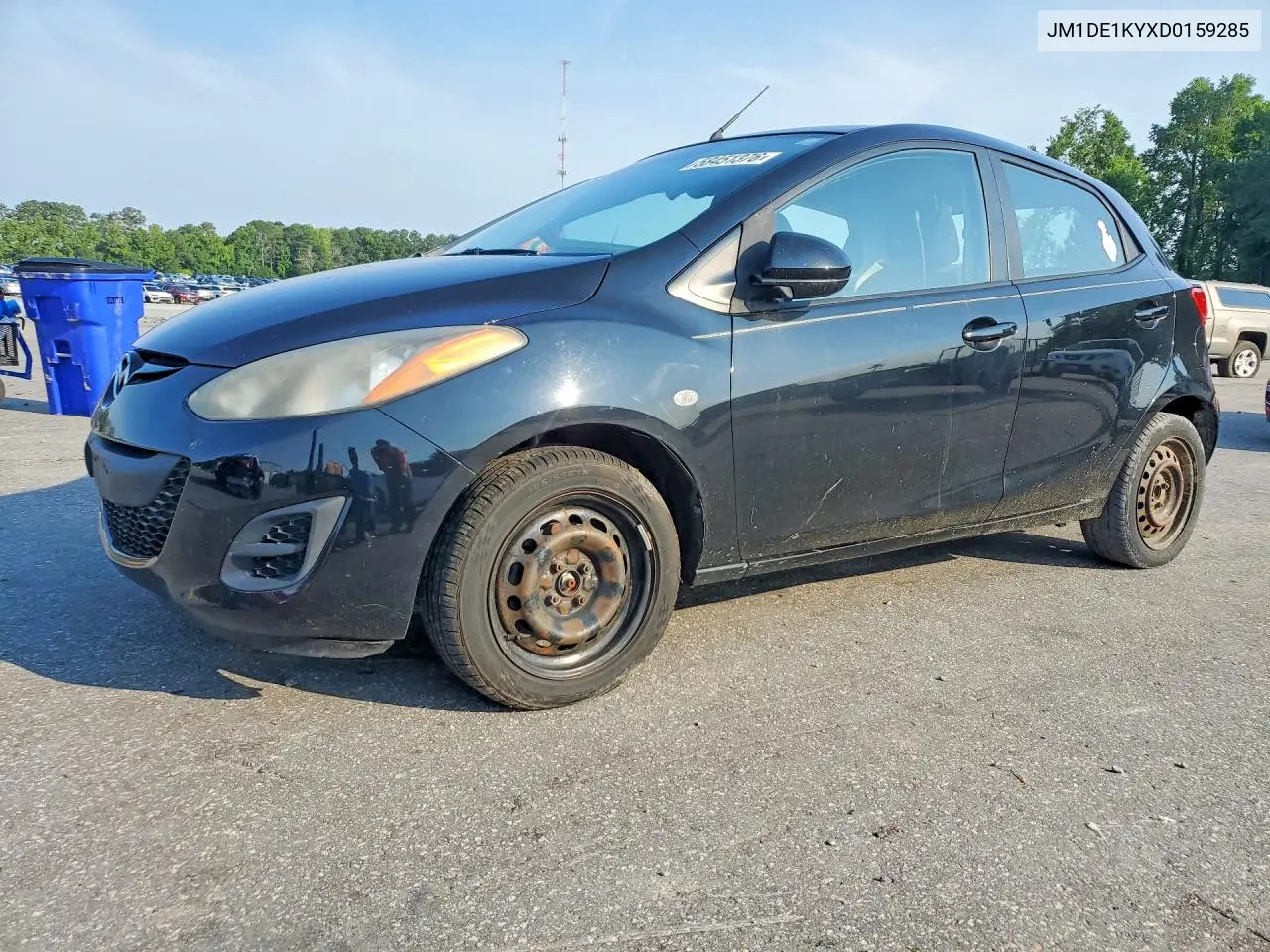 2013 Mazda Mazda2 VIN: JM1DE1KYXD0159285 Lot: 58451376