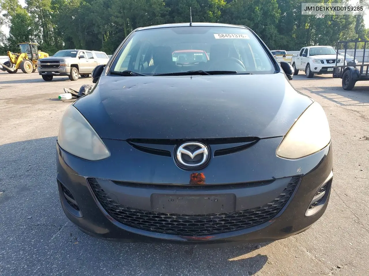 2013 Mazda Mazda2 VIN: JM1DE1KYXD0159285 Lot: 58451376