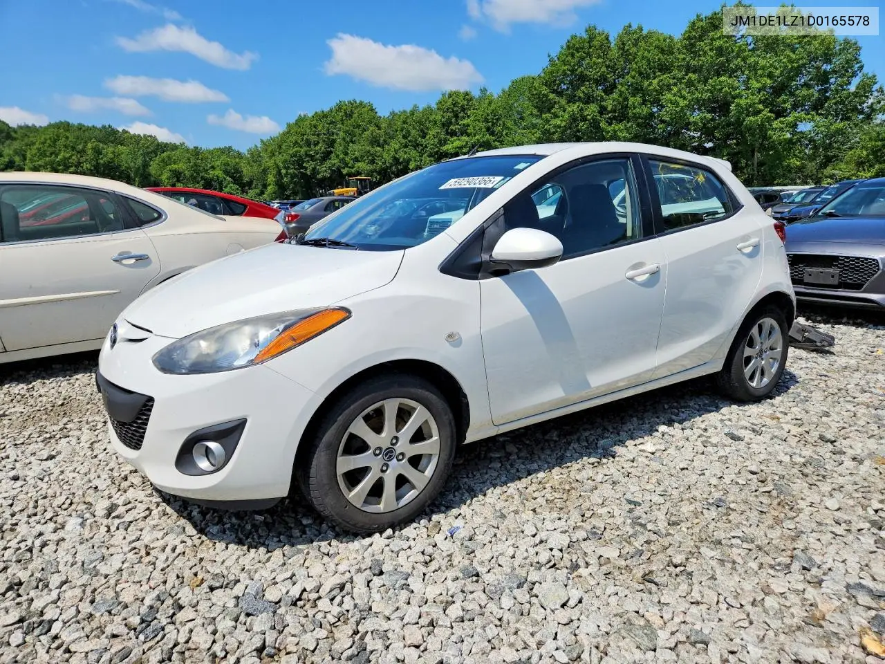 2013 Mazda Mazda 2 VIN: JM1DE1LZ1D0165578 Lot: 59290366