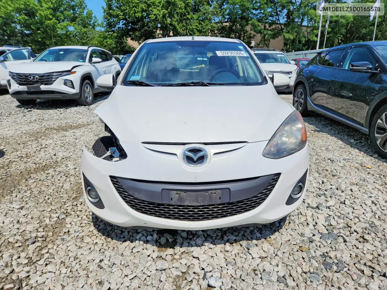 2013 Mazda Mazda 2 VIN: JM1DE1LZ1D0165578 Lot: 59290366