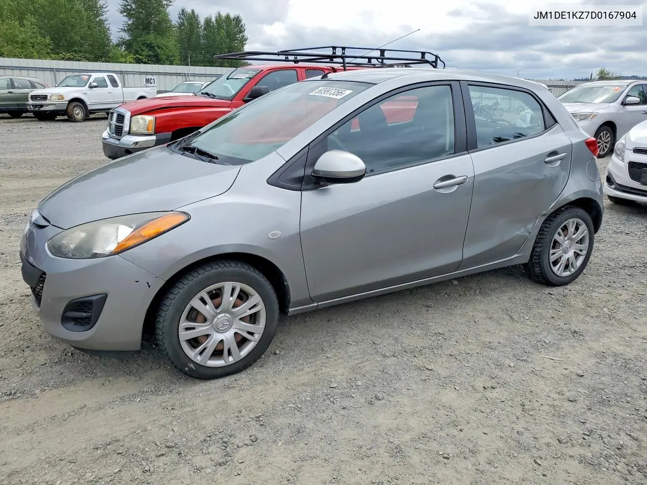 2013 Mazda Mazda2 VIN: JM1DE1KZ7D0167904 Lot: 60997356