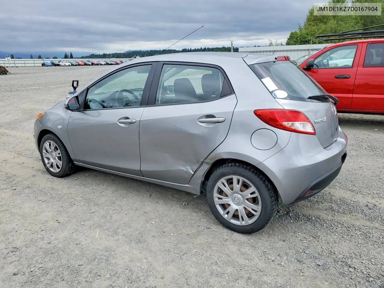 2013 Mazda Mazda2 VIN: JM1DE1KZ7D0167904 Lot: 60997356