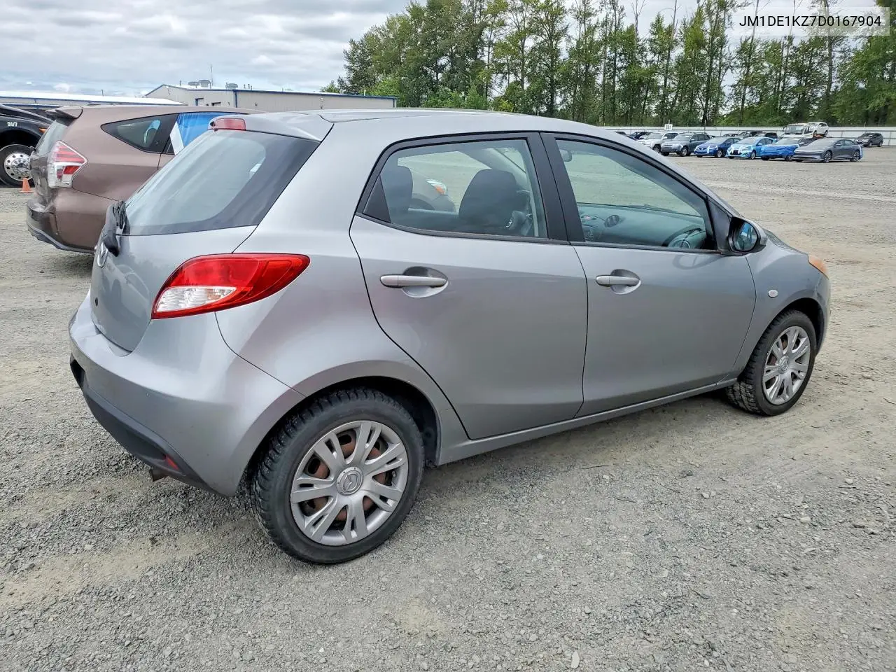 2013 Mazda Mazda2 VIN: JM1DE1KZ7D0167904 Lot: 60997356