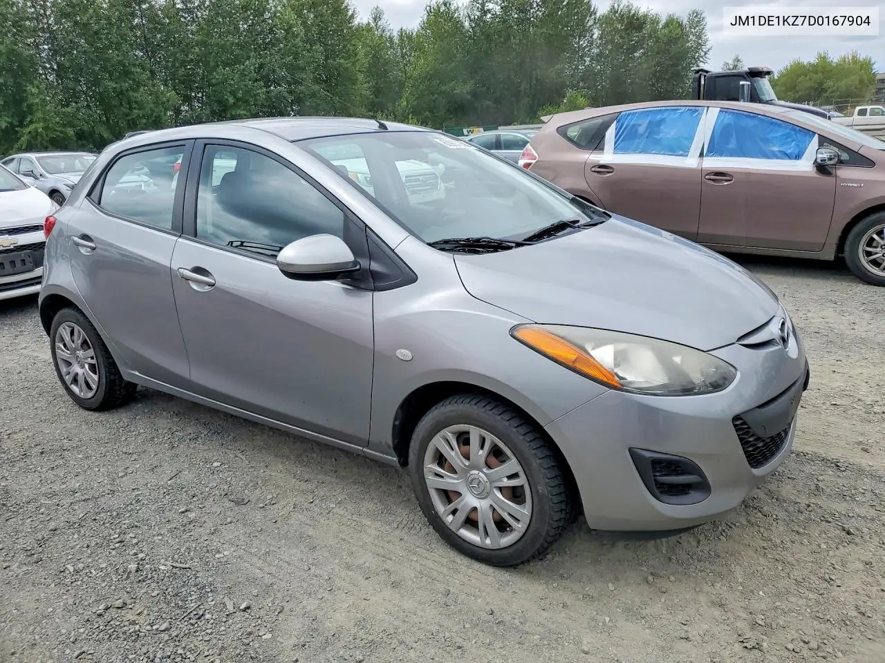 2013 Mazda Mazda2 VIN: JM1DE1KZ7D0167904 Lot: 60997356
