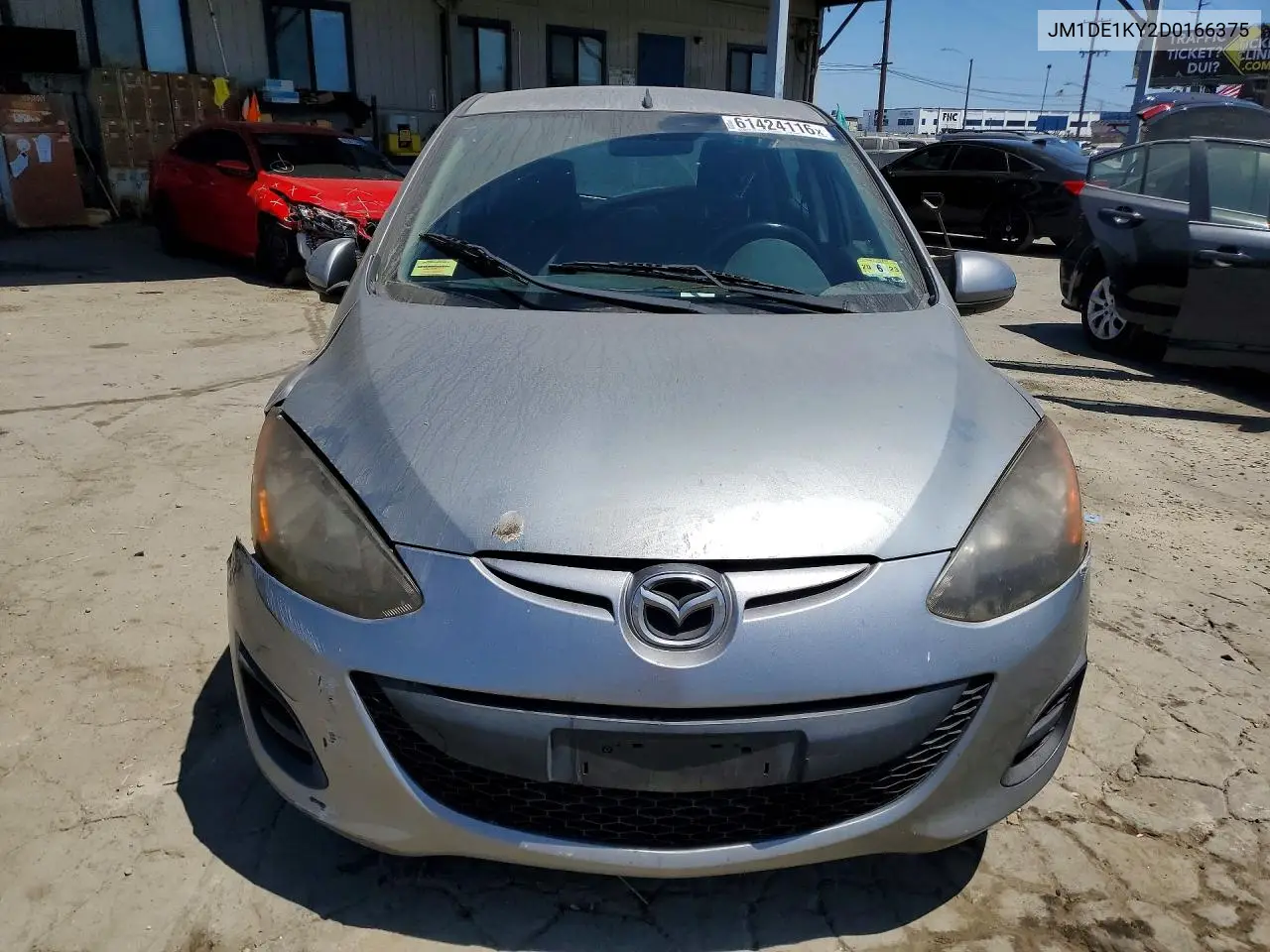 2013 Mazda Mazda2 VIN: JM1DE1KY2D0166375 Lot: 61424116