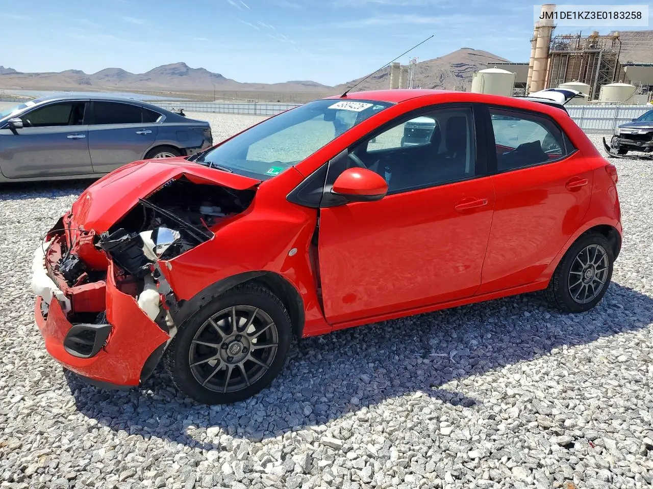 2014 Mazda Mazda2 Sport VIN: JM1DE1KZ3E0183258 Lot: 49804226