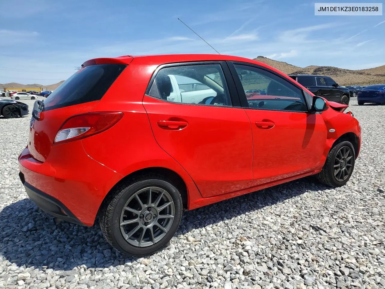 2014 Mazda Mazda2 Sport VIN: JM1DE1KZ3E0183258 Lot: 49804226