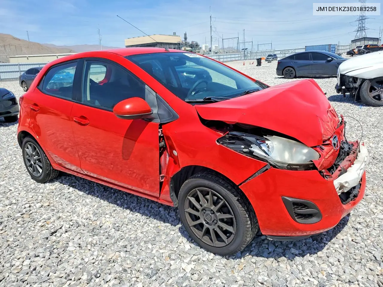 2014 Mazda Mazda2 Sport VIN: JM1DE1KZ3E0183258 Lot: 49804226