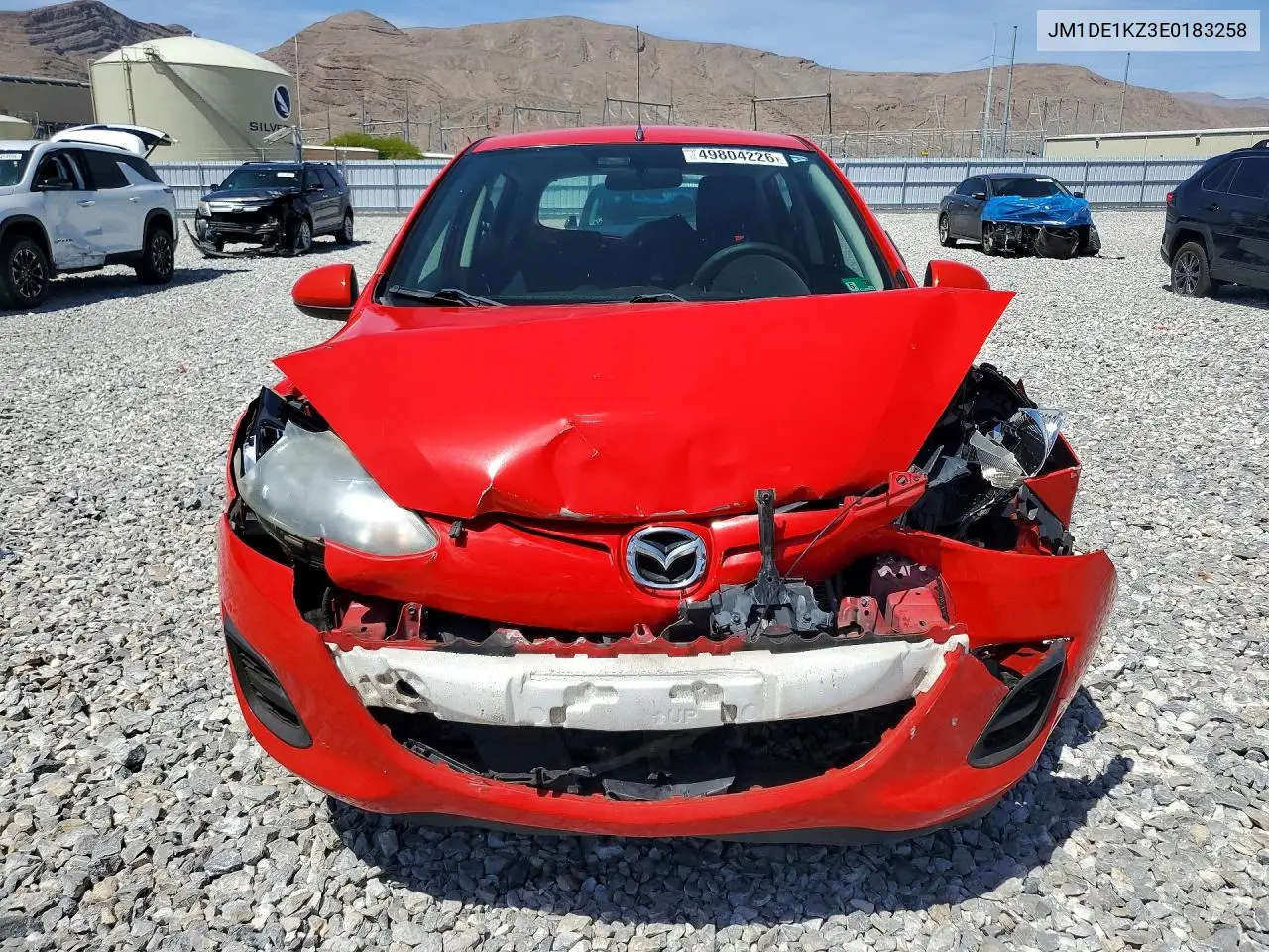 2014 Mazda Mazda2 Sport VIN: JM1DE1KZ3E0183258 Lot: 49804226