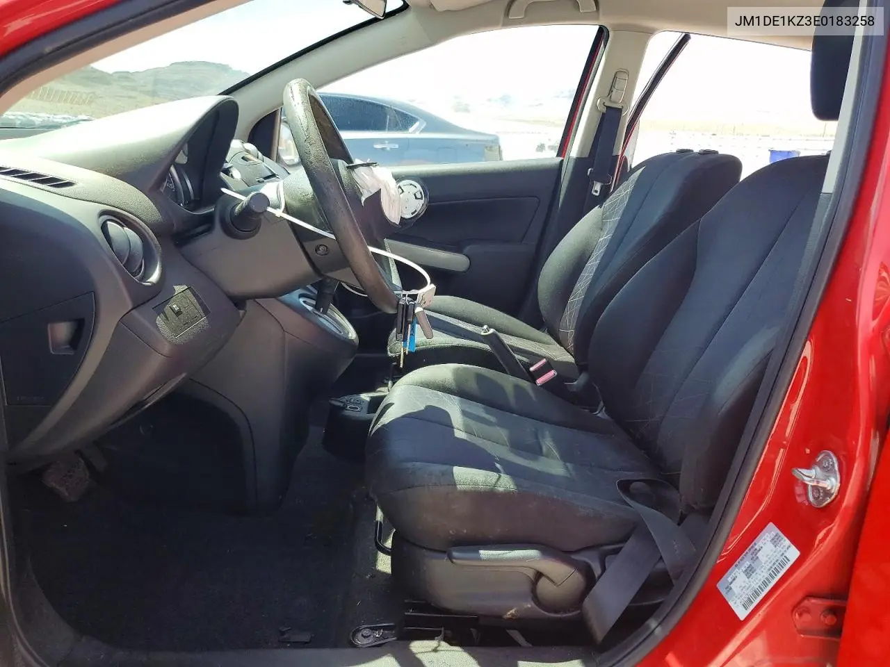 2014 Mazda Mazda2 Sport VIN: JM1DE1KZ3E0183258 Lot: 49804226