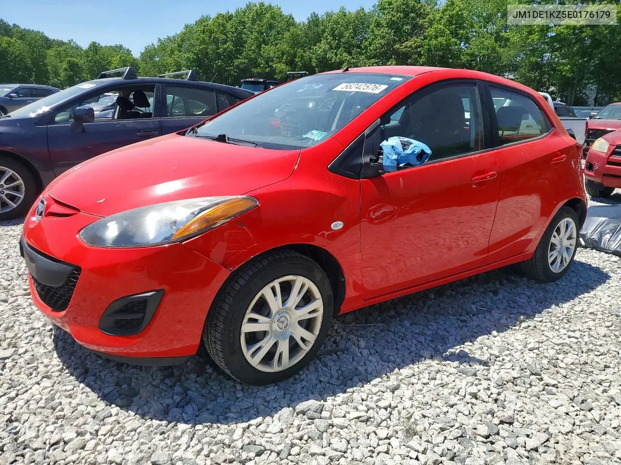 2014 Mazda Mazda2 Sport VIN: JM1DE1KZ5E0176179 Lot: 56242576