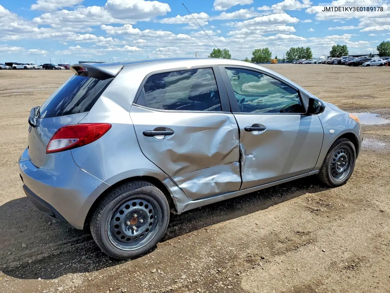 2014 Mazda Mazda2 Sport VIN: JM1DE1KY3E0189178 Lot: 56395596