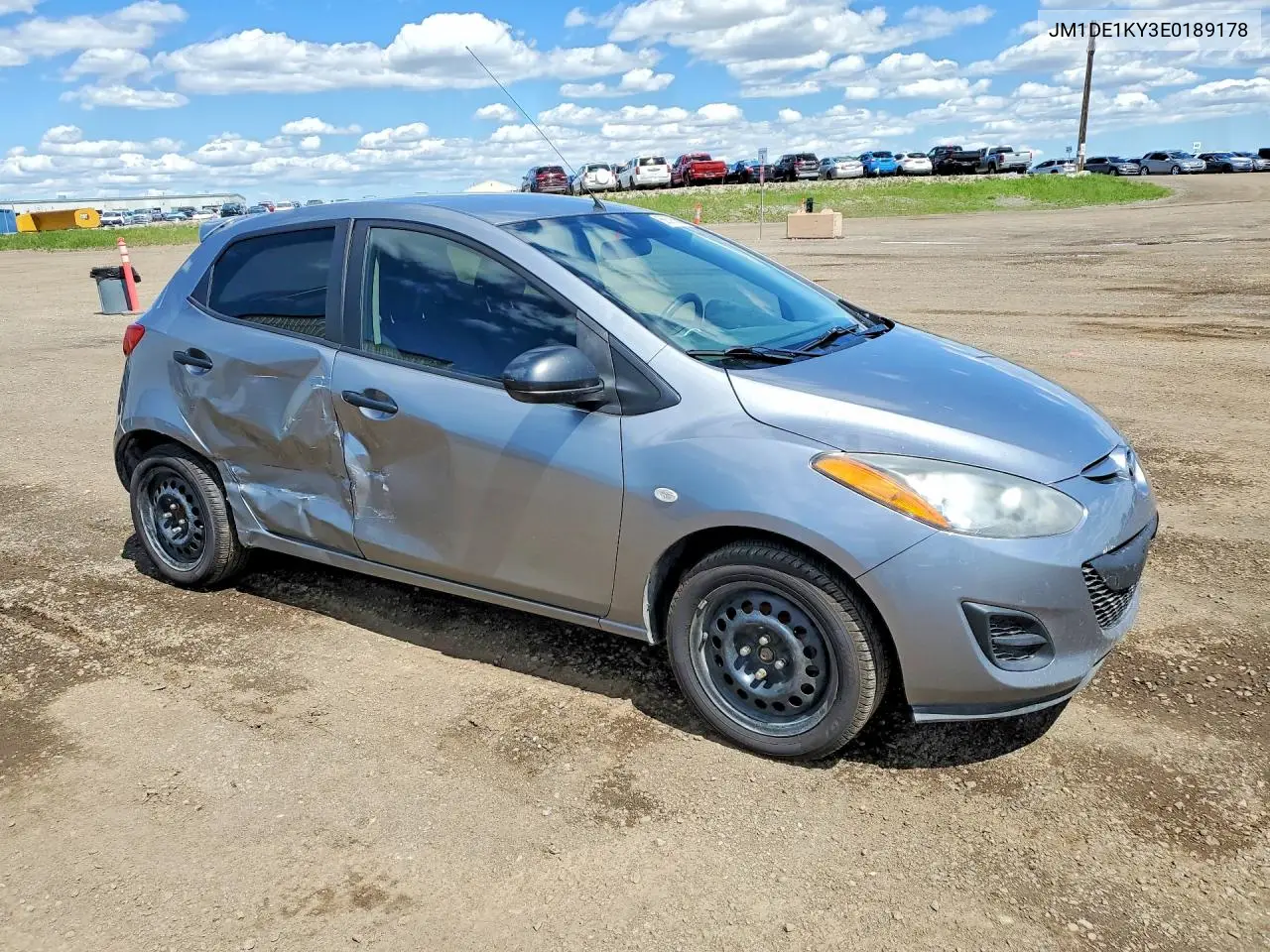 2014 Mazda Mazda2 Sport VIN: JM1DE1KY3E0189178 Lot: 56395596