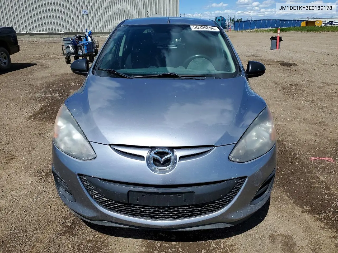 2014 Mazda Mazda2 Sport VIN: JM1DE1KY3E0189178 Lot: 56395596