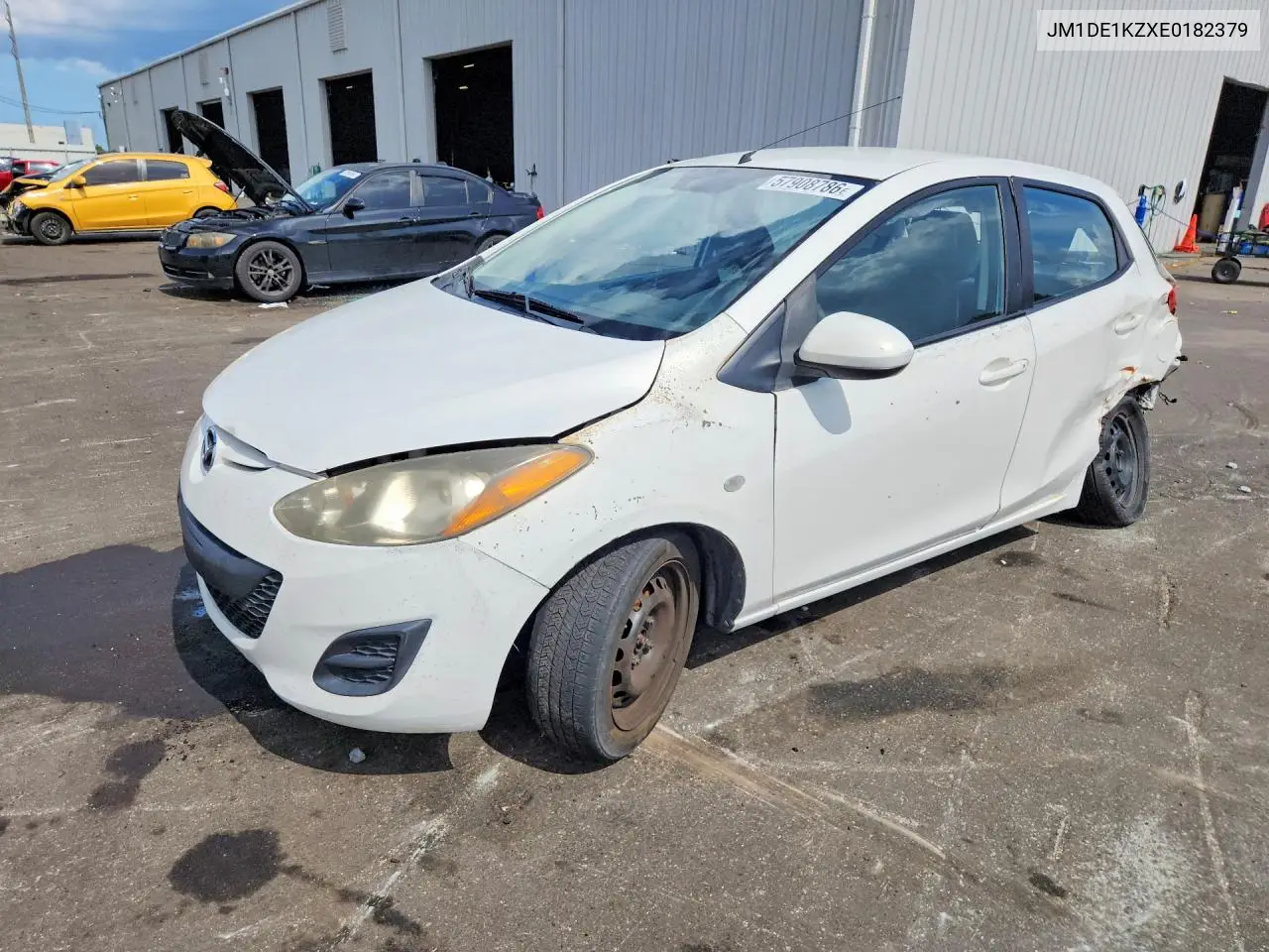 2014 Mazda Mazda2 Sport VIN: JM1DE1KZXE0182379 Lot: 57908786