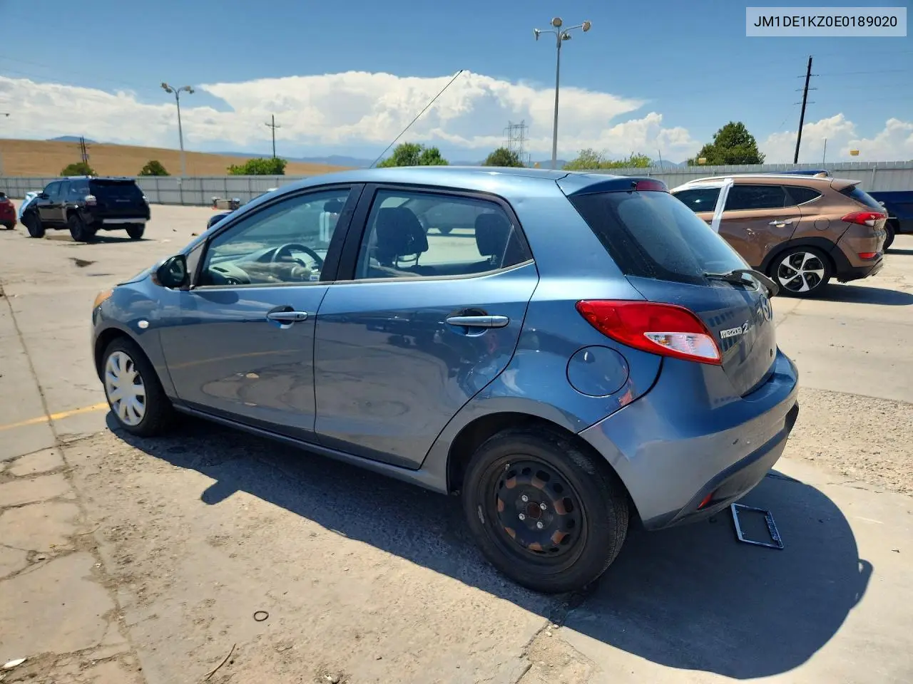 2014 Mazda Mazda2 Sport VIN: JM1DE1KZ0E0189020 Lot: 61204066