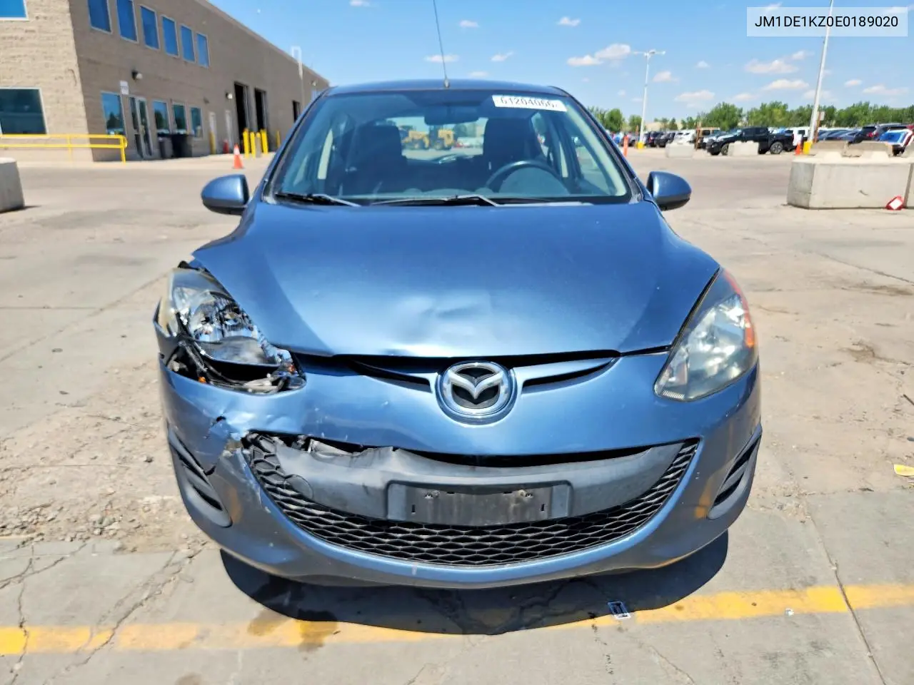 2014 Mazda Mazda2 Sport VIN: JM1DE1KZ0E0189020 Lot: 61204066