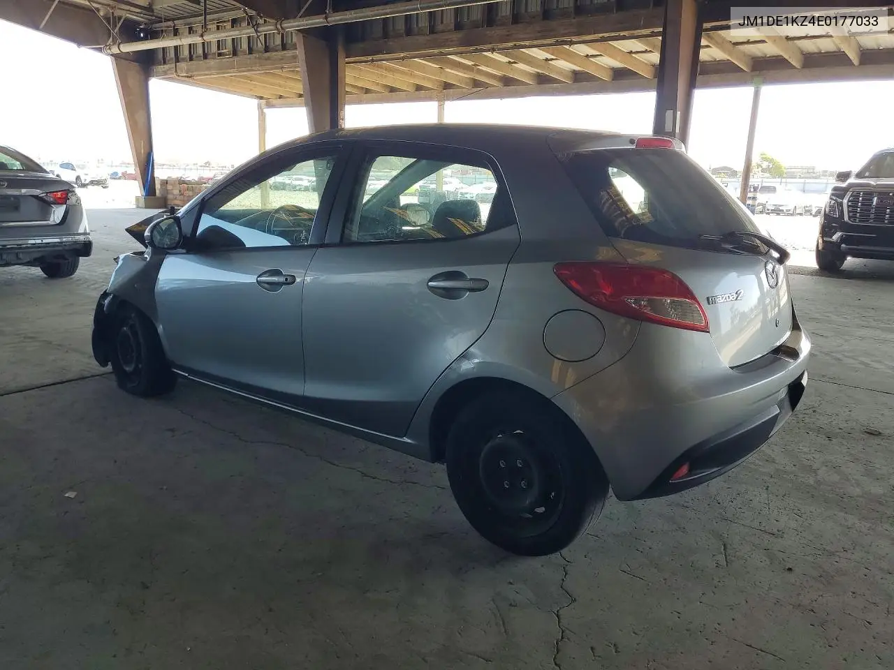 2014 Mazda Mazda2 Sport VIN: JM1DE1KZ4E0177033 Lot: 74514865