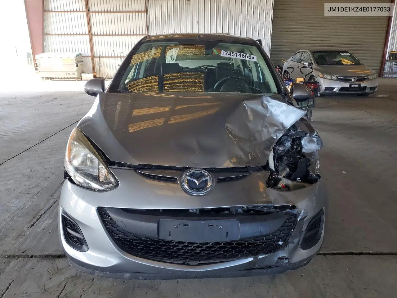 2014 Mazda Mazda2 Sport VIN: JM1DE1KZ4E0177033 Lot: 74514865