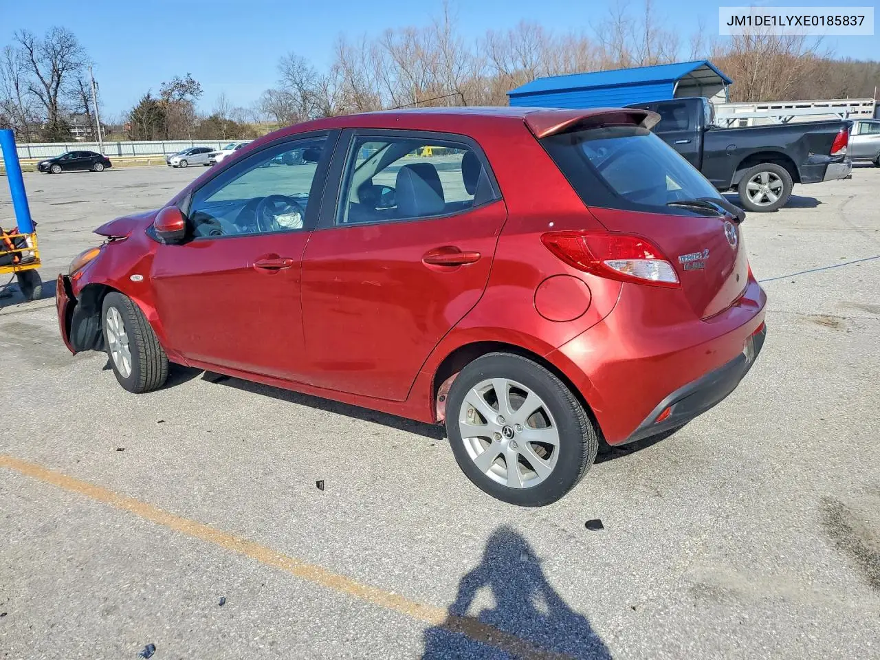 2014 Mazda Mazda2 Touring VIN: JM1DE1LYXE0185837 Lot: 78419065