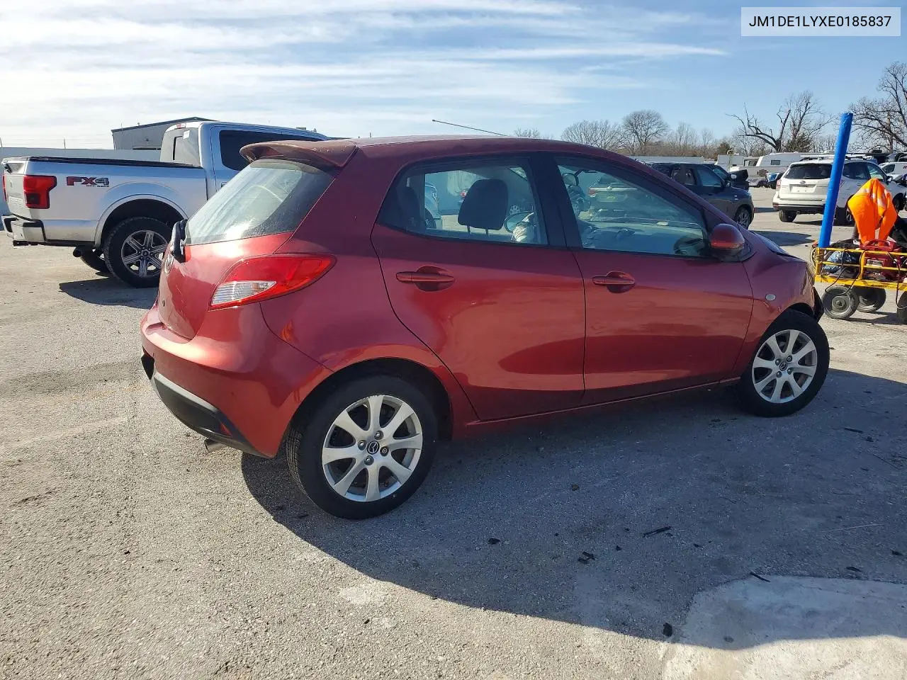 2014 Mazda Mazda2 Touring VIN: JM1DE1LYXE0185837 Lot: 78419065