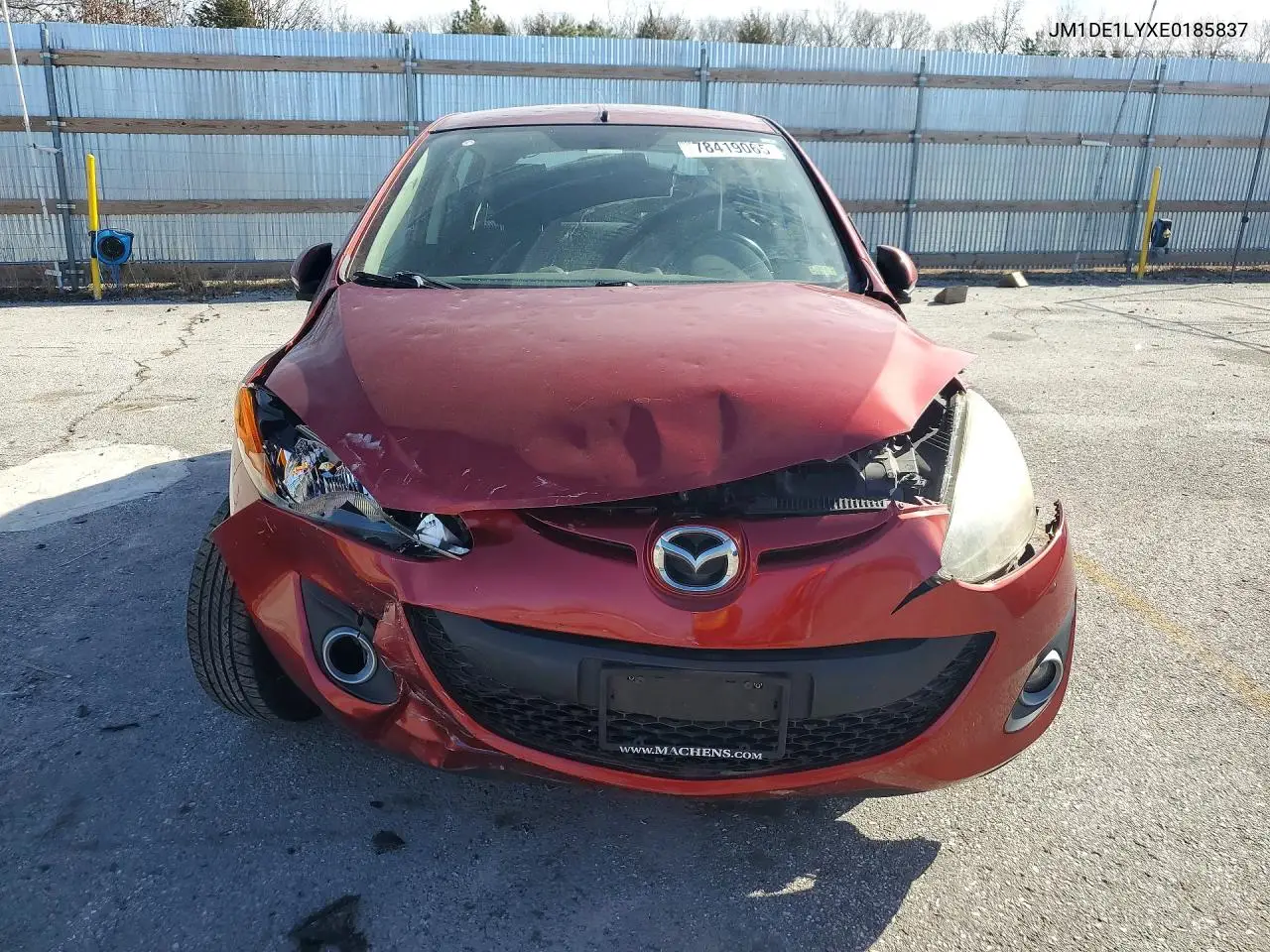 2014 Mazda Mazda2 Touring VIN: JM1DE1LYXE0185837 Lot: 78419065