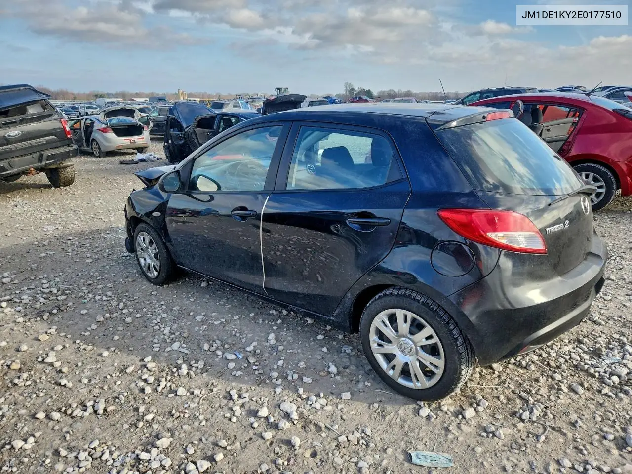 2014 Mazda Mazda2 Sport VIN: JM1DE1KY2E0177510 Lot: 79879765