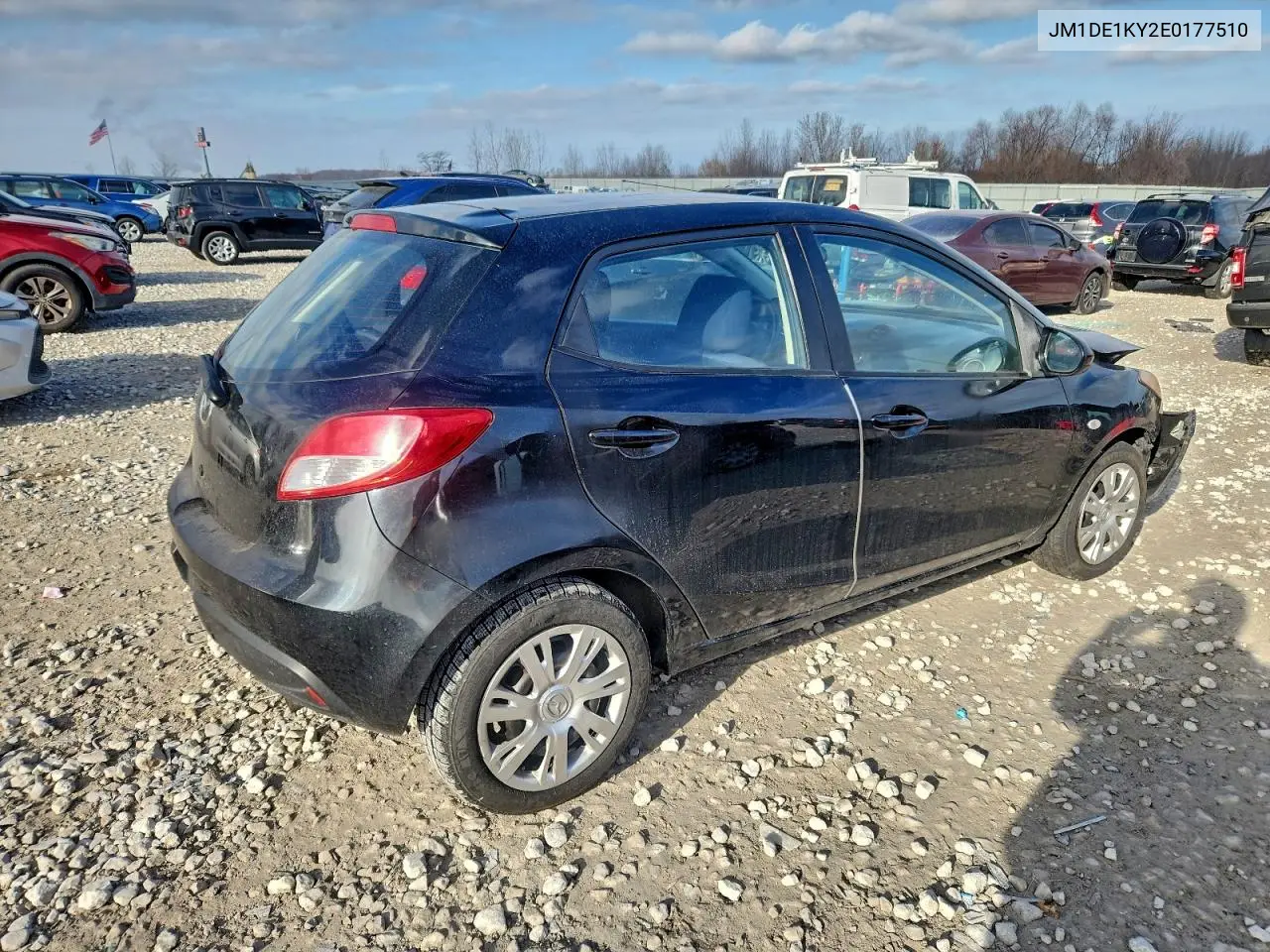 2014 Mazda Mazda2 Sport VIN: JM1DE1KY2E0177510 Lot: 79879765