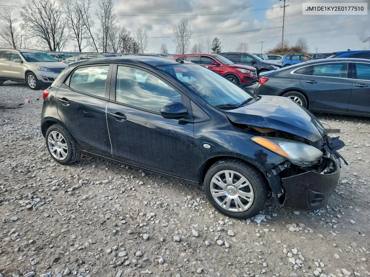 2014 Mazda Mazda2 Sport VIN: JM1DE1KY2E0177510 Lot: 79879765
