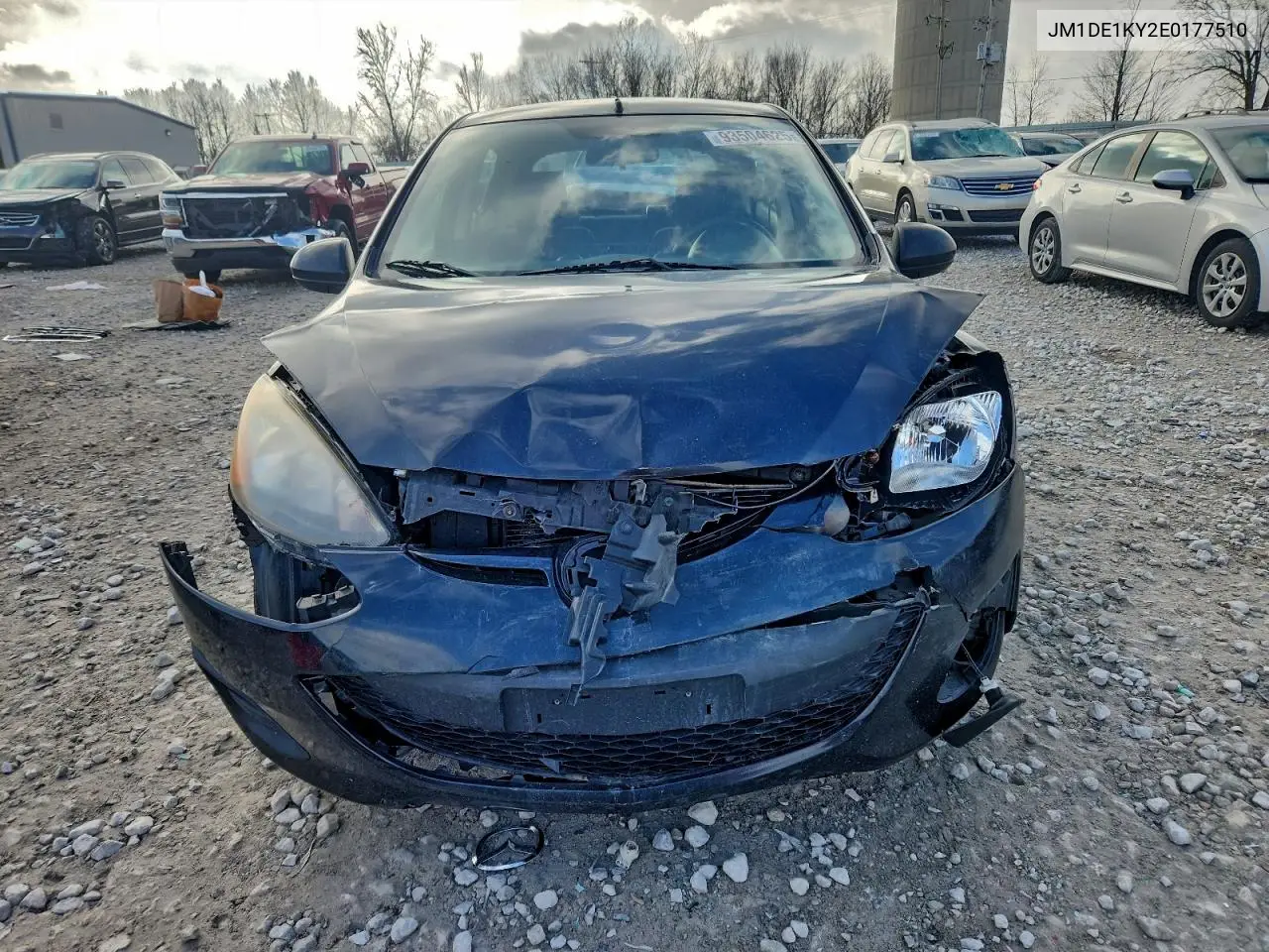 2014 Mazda Mazda2 Sport VIN: JM1DE1KY2E0177510 Lot: 79879765