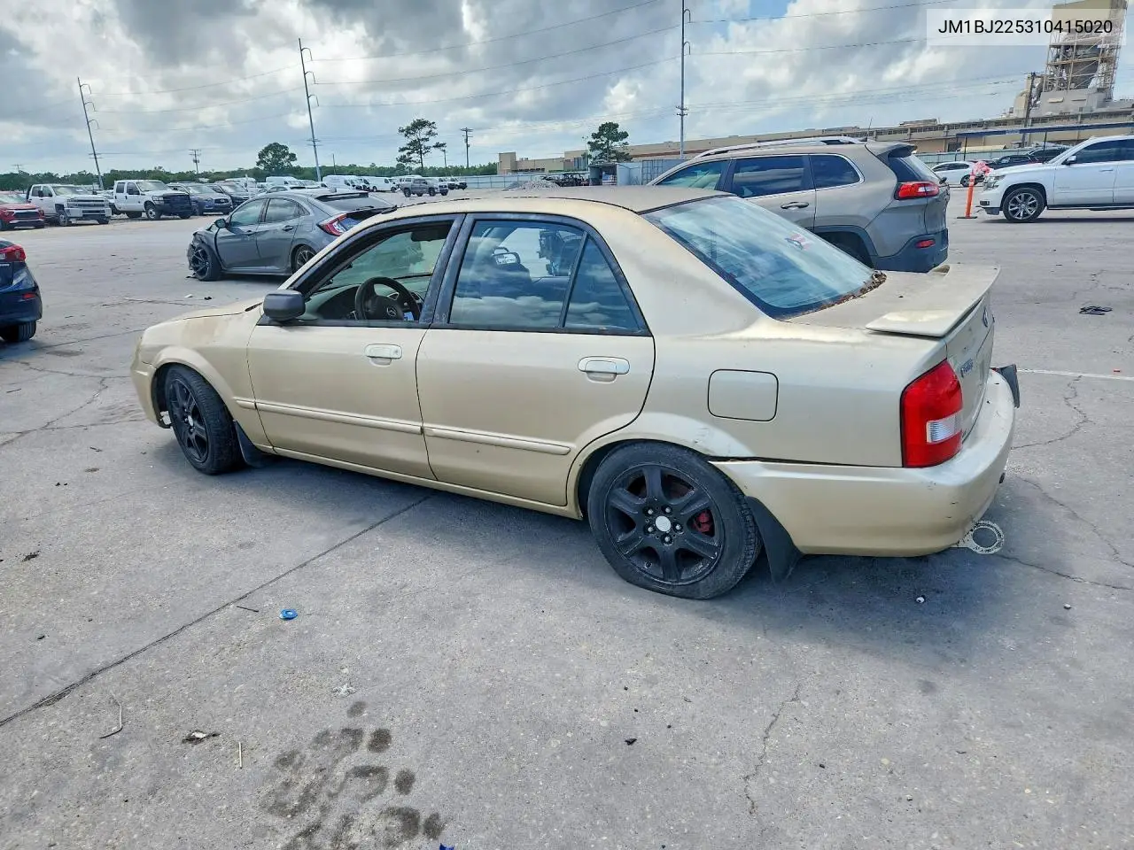 2001 Mazda Protege Lx VIN: JM1BJ225310415020 Lot: 53787366