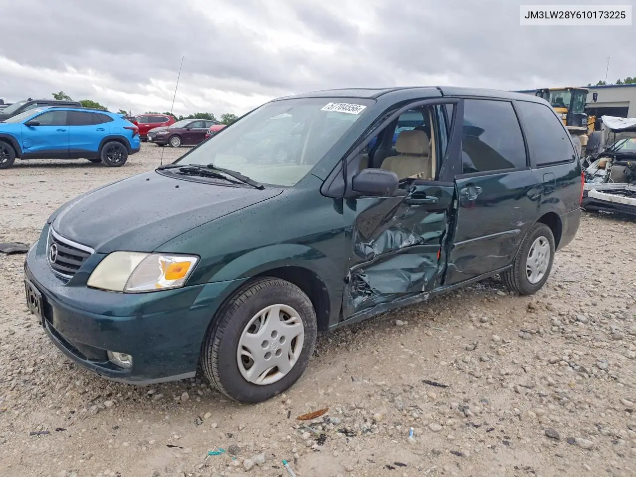 2001 Mazda Mpv Wagon VIN: JM3LW28Y610173225 Lot: 57704556