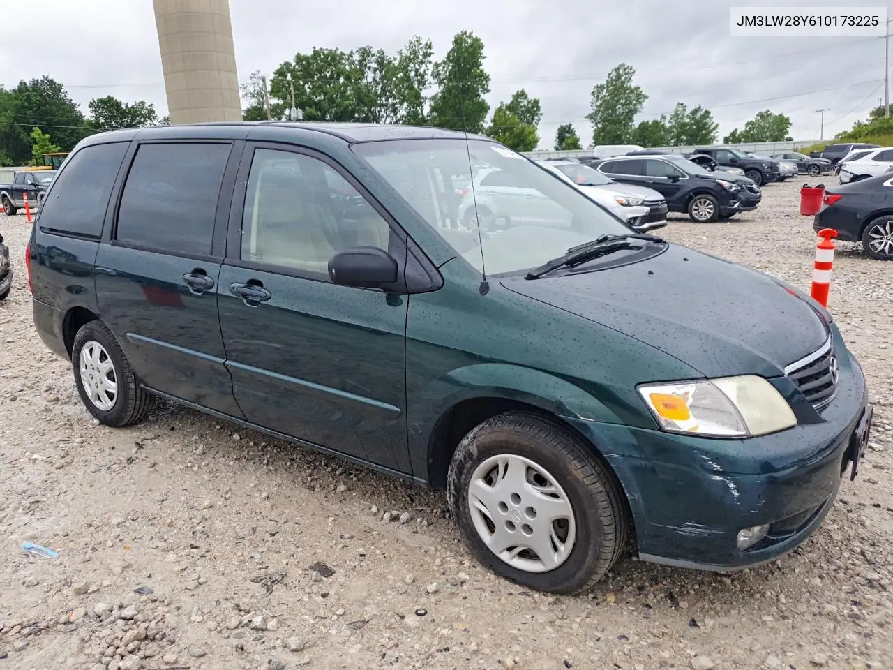 2001 Mazda Mpv Wagon VIN: JM3LW28Y610173225 Lot: 57704556