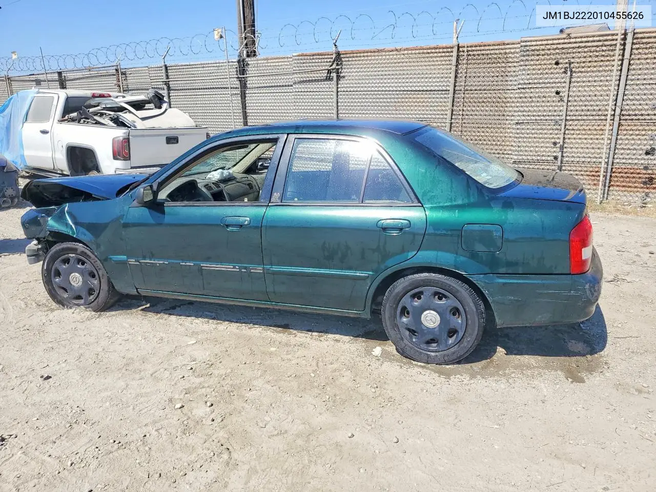 2001 Mazda Protege Dx VIN: JM1BJ222010455626 Lot: 58915896