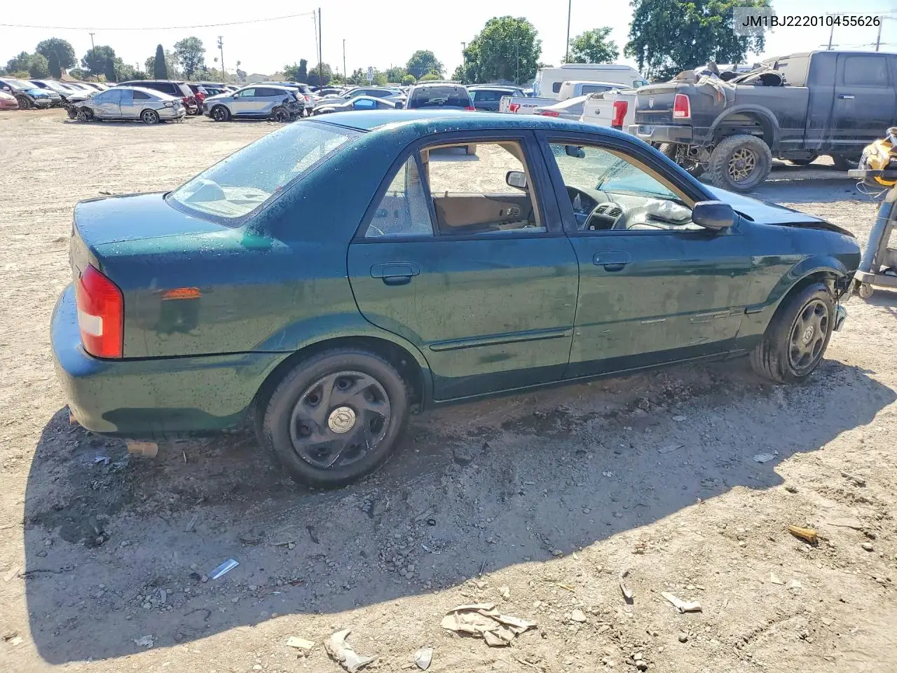 2001 Mazda Protege Dx VIN: JM1BJ222010455626 Lot: 58915896