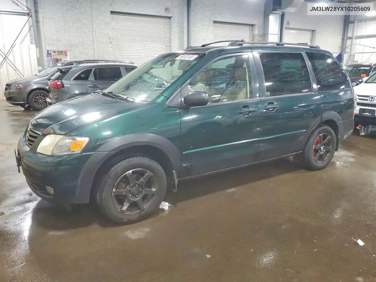 2001 Mazda Mpv Wagon VIN: JM3LW28YX10205609 Lot: 59840136