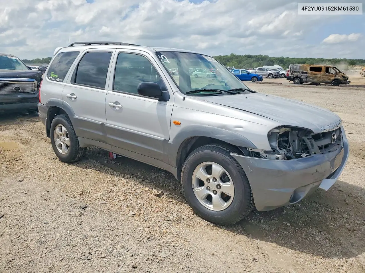 2002 Mazda Tribute Lx VIN: 4F2YU09152KM61530 Lot: 56612496