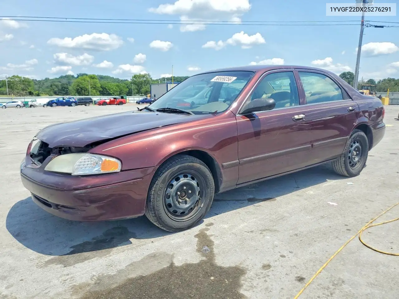 2002 Mazda 626 Es VIN: 1YVGF22DX25276291 Lot: 58559256