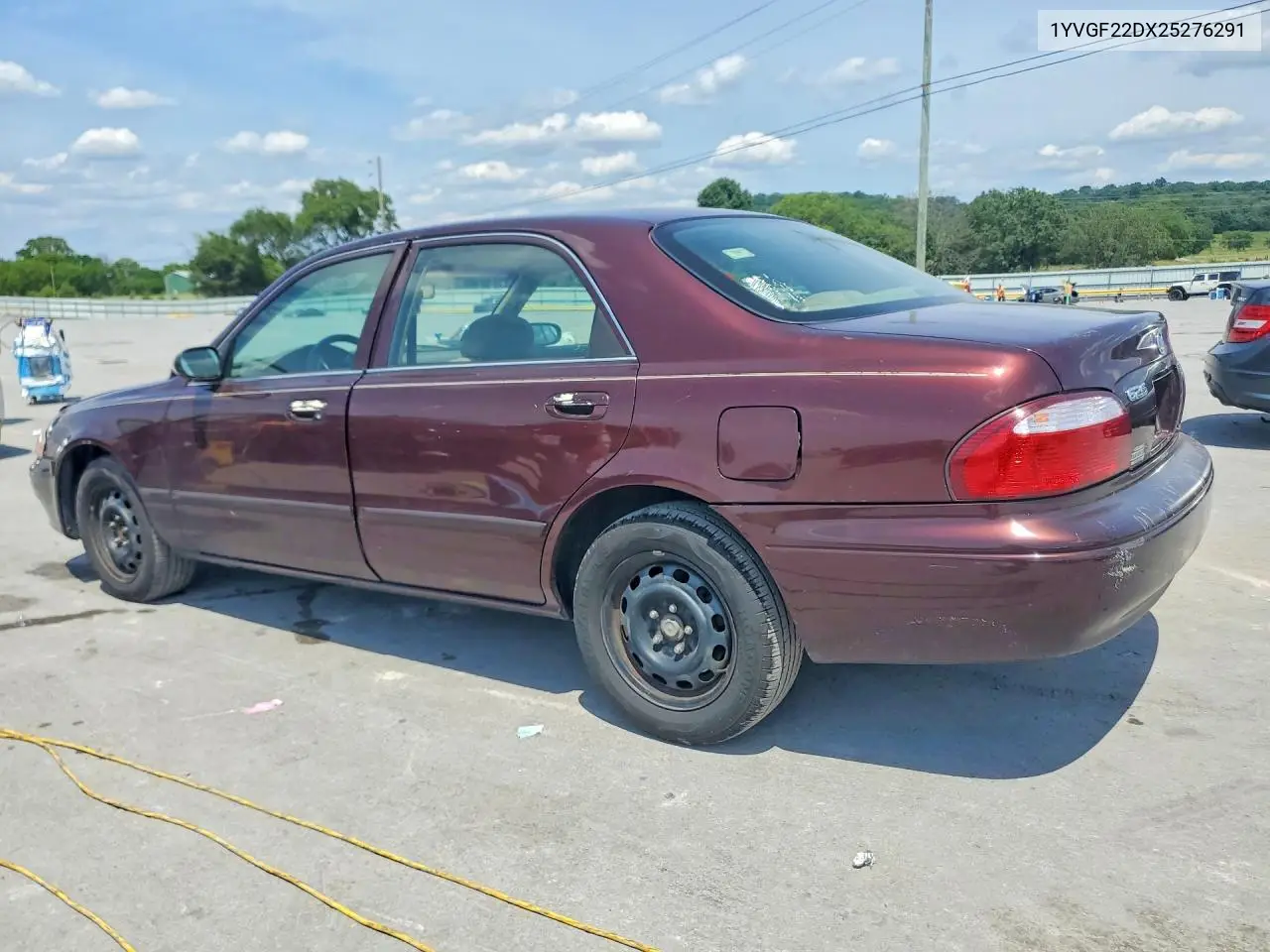 2002 Mazda 626 Es VIN: 1YVGF22DX25276291 Lot: 58559256