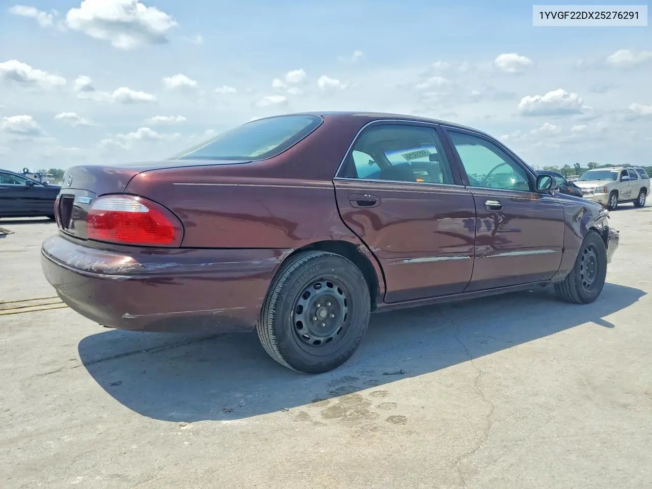 2002 Mazda 626 Es VIN: 1YVGF22DX25276291 Lot: 58559256