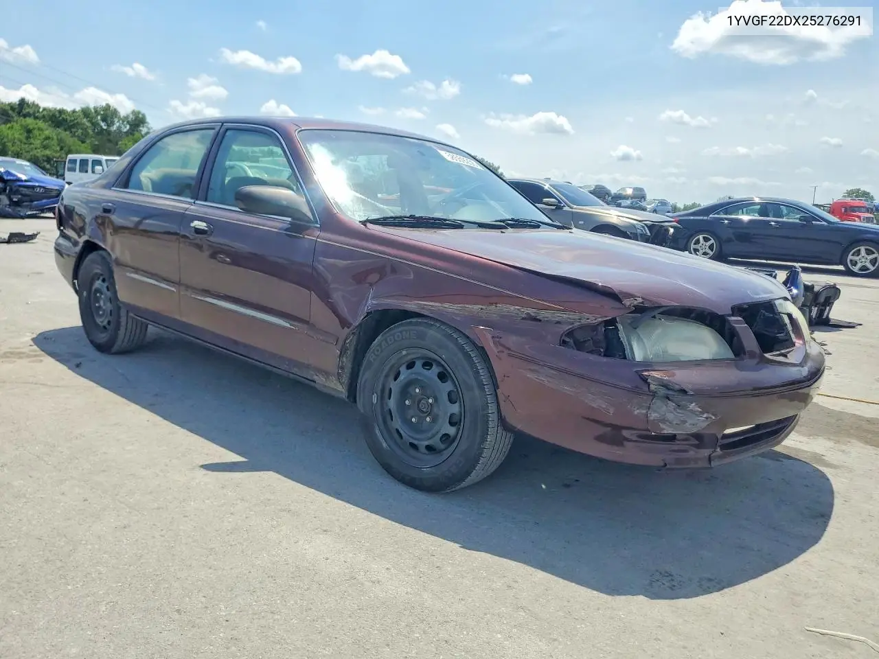 2002 Mazda 626 Es VIN: 1YVGF22DX25276291 Lot: 58559256