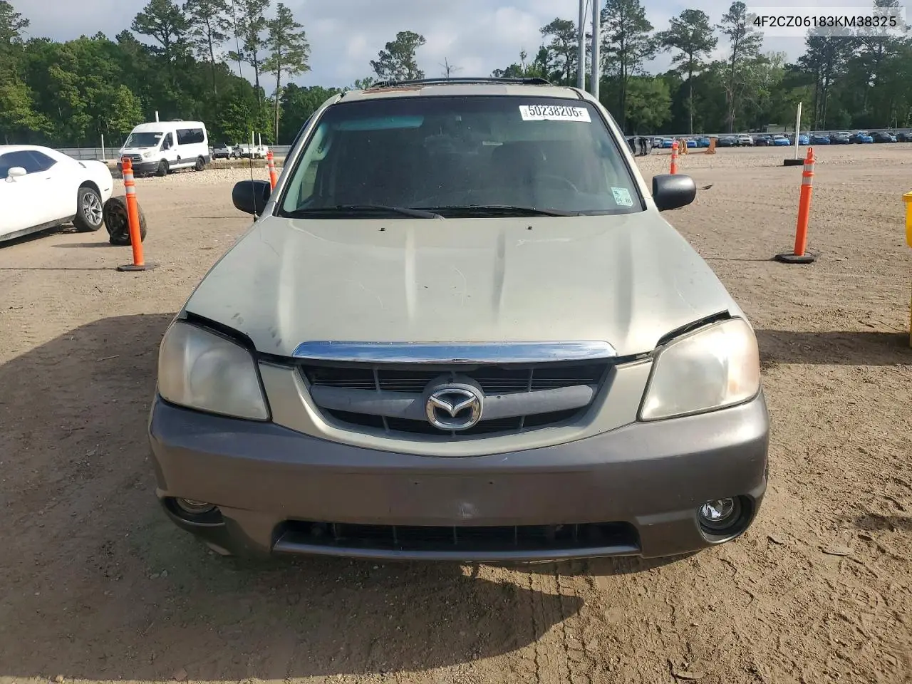 2003 Mazda Tribute Es VIN: 4F2CZ06183KM38325 Lot: 50238206