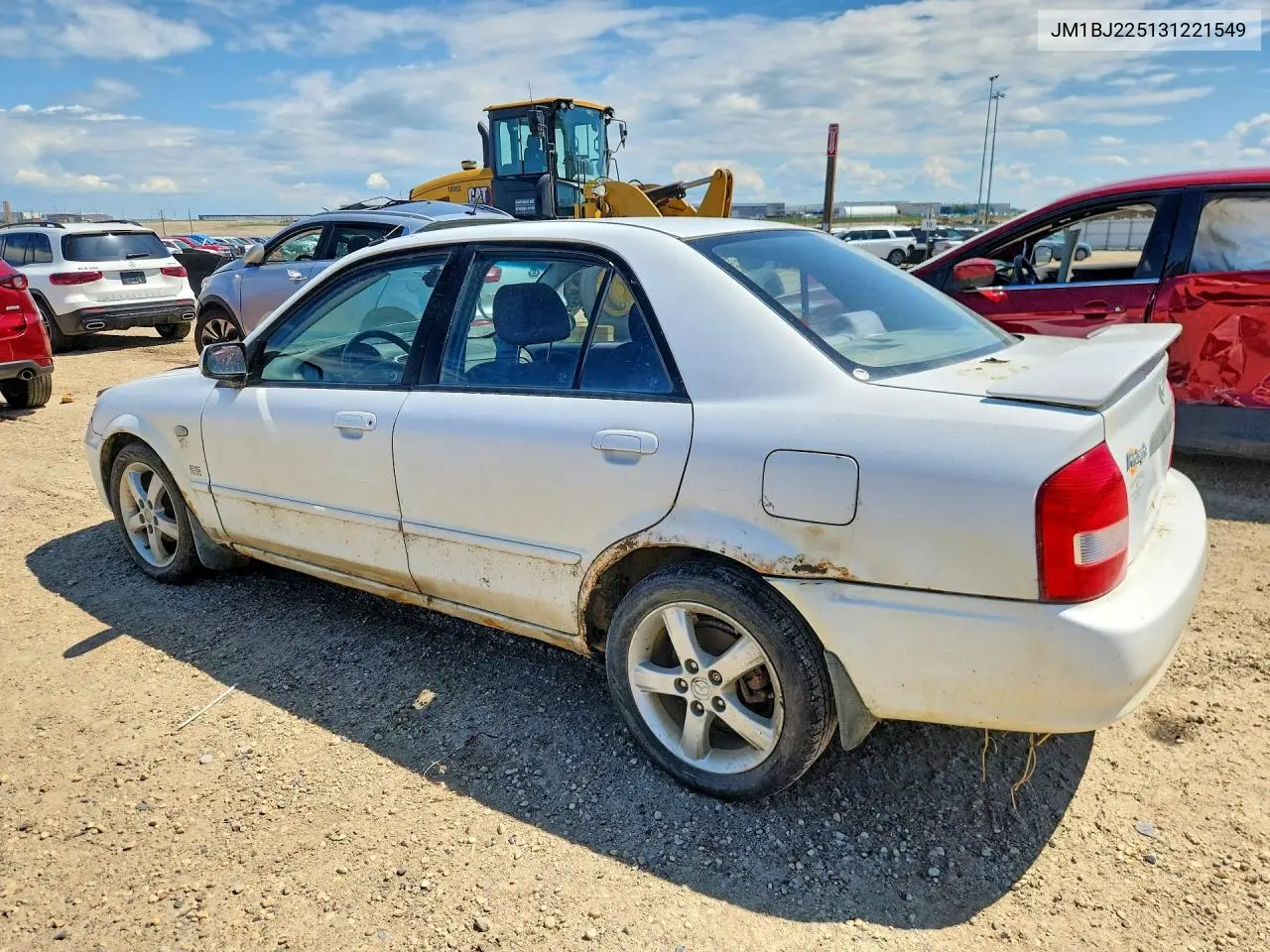 2003 Mazda Protege Dx VIN: JM1BJ225131221549 Lot: 57958016
