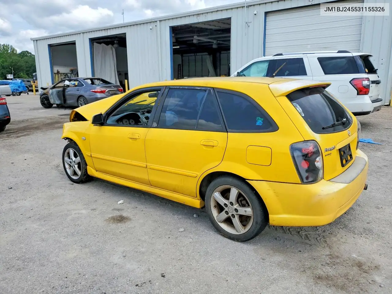 2003 Mazda Protege Pr5 VIN: JM1BJ245531155326 Lot: 58720756