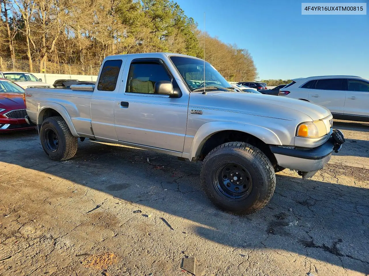 2004 Mazda B3000 Cab Plus VIN: 4F4YR16UX4TM00815 Lot: 45944146