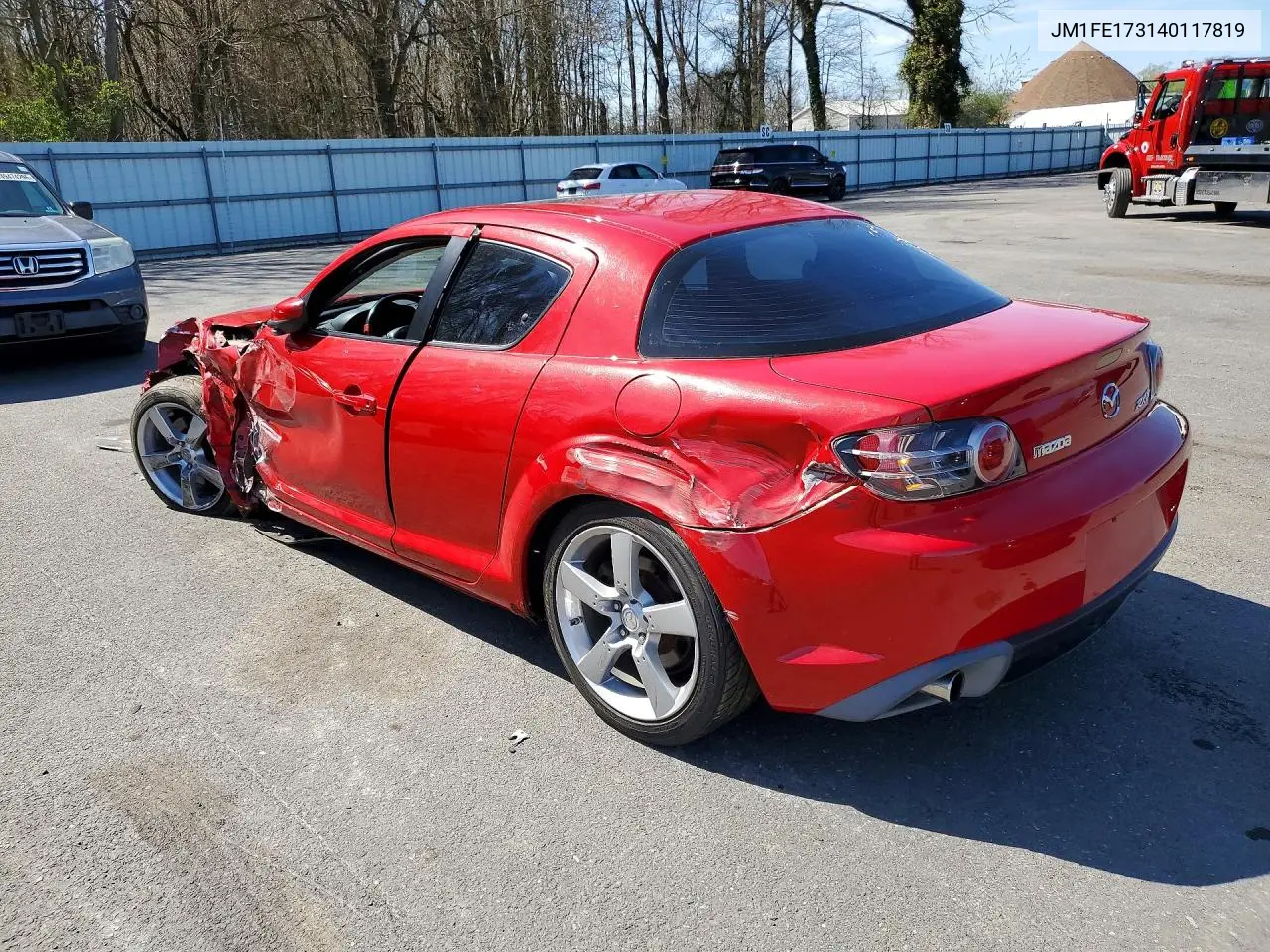 2004 Mazda Rx8 VIN: JM1FE173140117819 Lot: 49382266