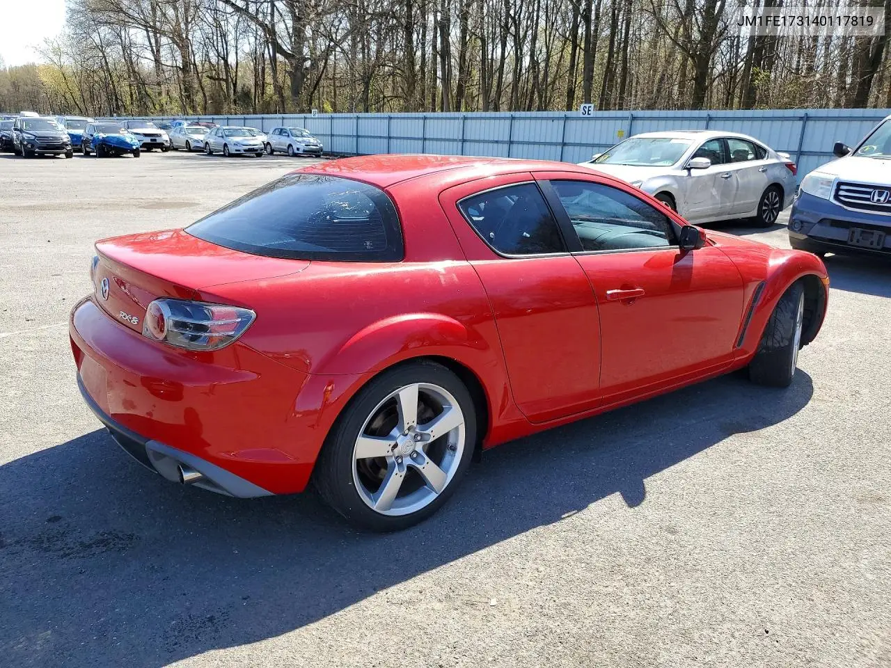 2004 Mazda Rx8 VIN: JM1FE173140117819 Lot: 49382266